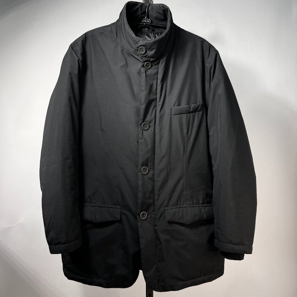 HERNO LAMINAR DOWN BLAZER IN GORE-TEX PACLITE, Men 40US 50EU, Black, Romania